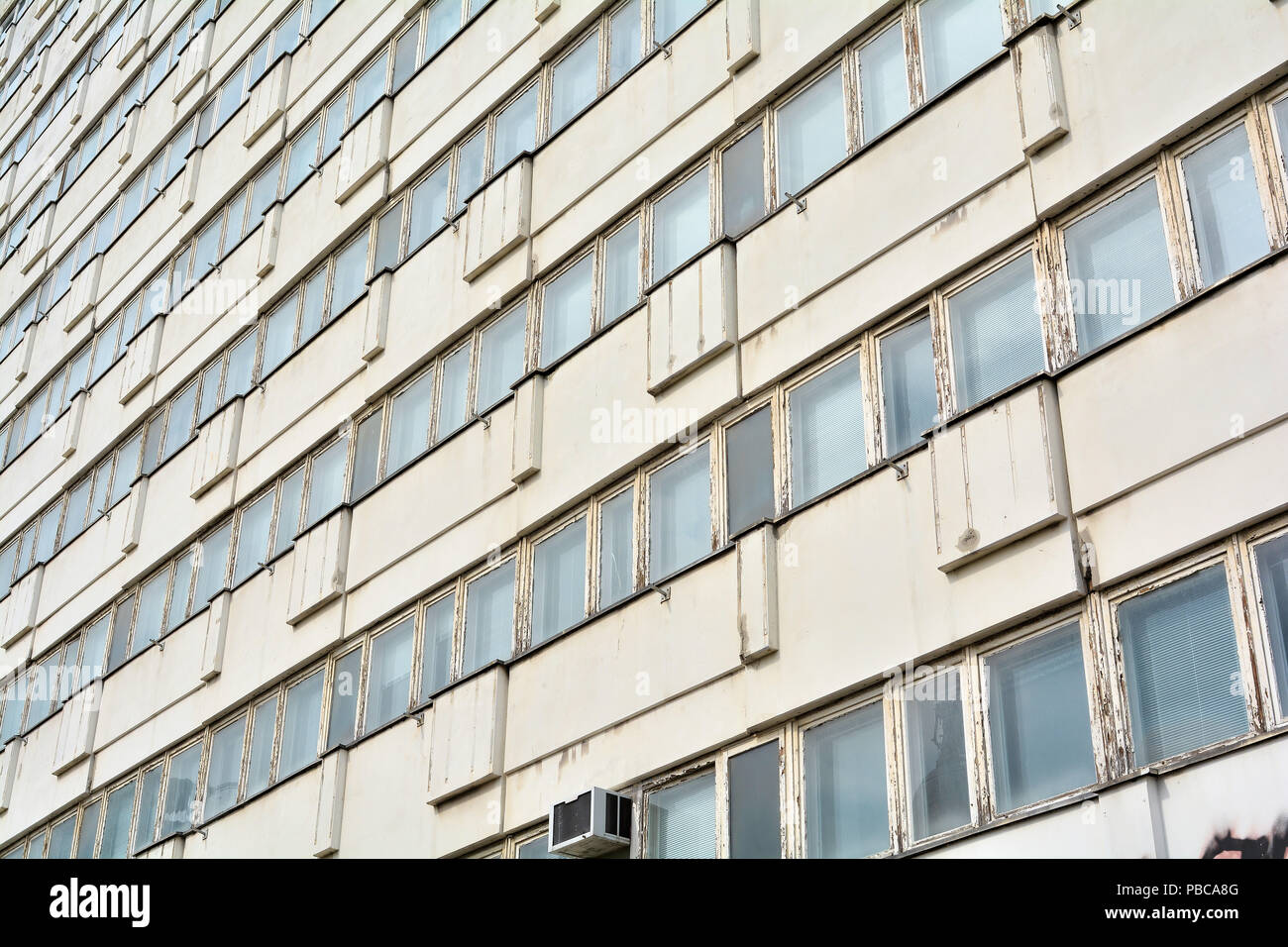 Immeuble de bureaux vides dans le centre-ville de Berlin Banque D'Images