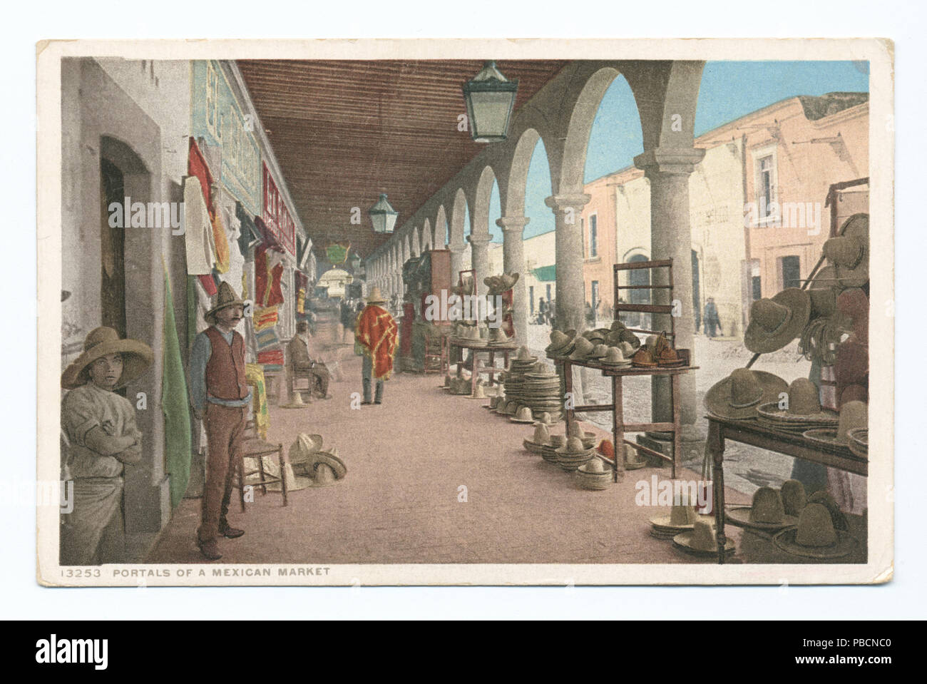 1213 Portales d'un marché mexicain, Tia Juana, Mexique (NYPL b12647398-75586) Banque D'Images