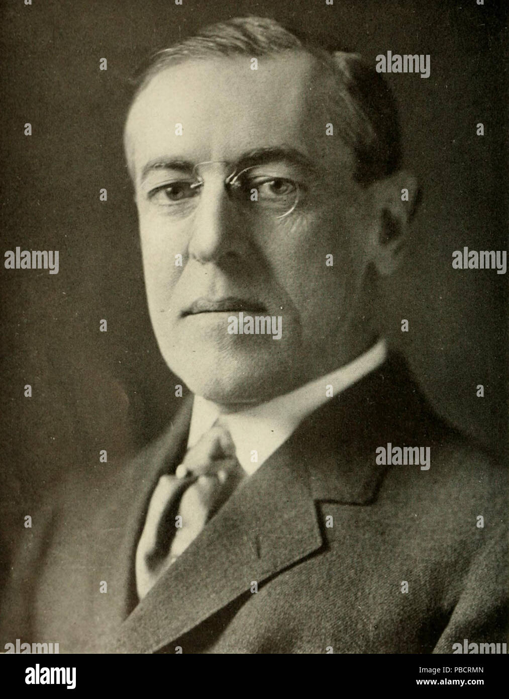 1225 Le président Woodrow Wilson Banque D'Images 1225 Le président Woodrow Wilson Banque D'Images
