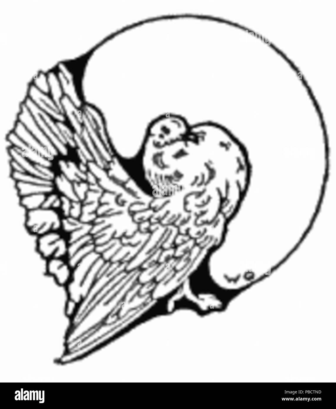 1232 fier Pigeon II Banque D'Images