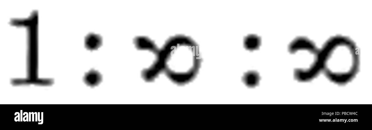 1234 PSM V79 D587 3 proportionnalité inverse Banque D'Images