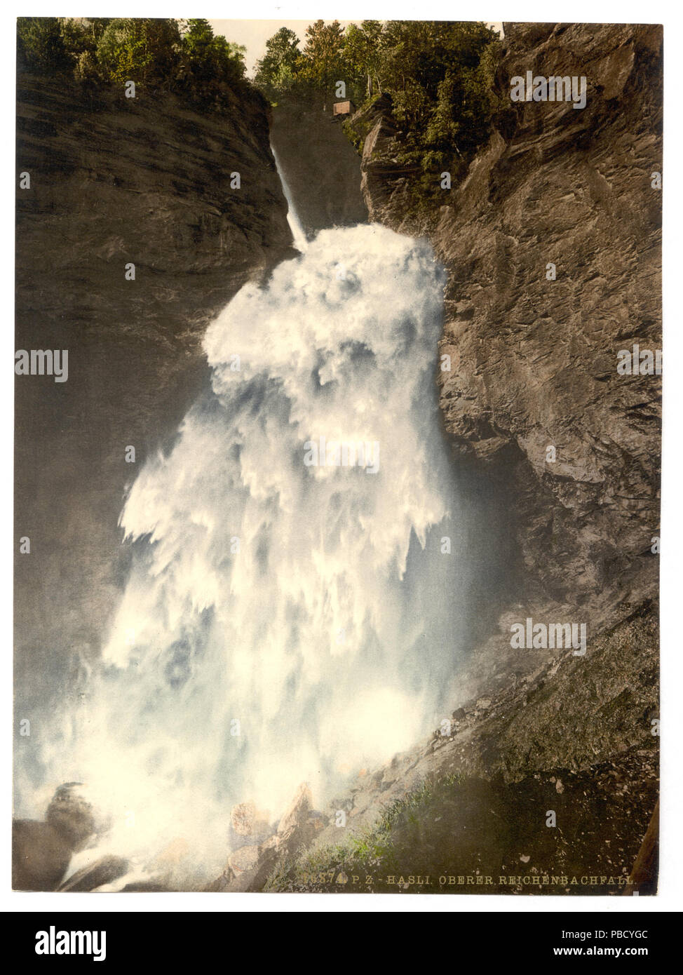 1251 Reichenbach, l'Upper Falls, Oberland Bernois, Suisse-RCAC2001701238 Banque D'Images