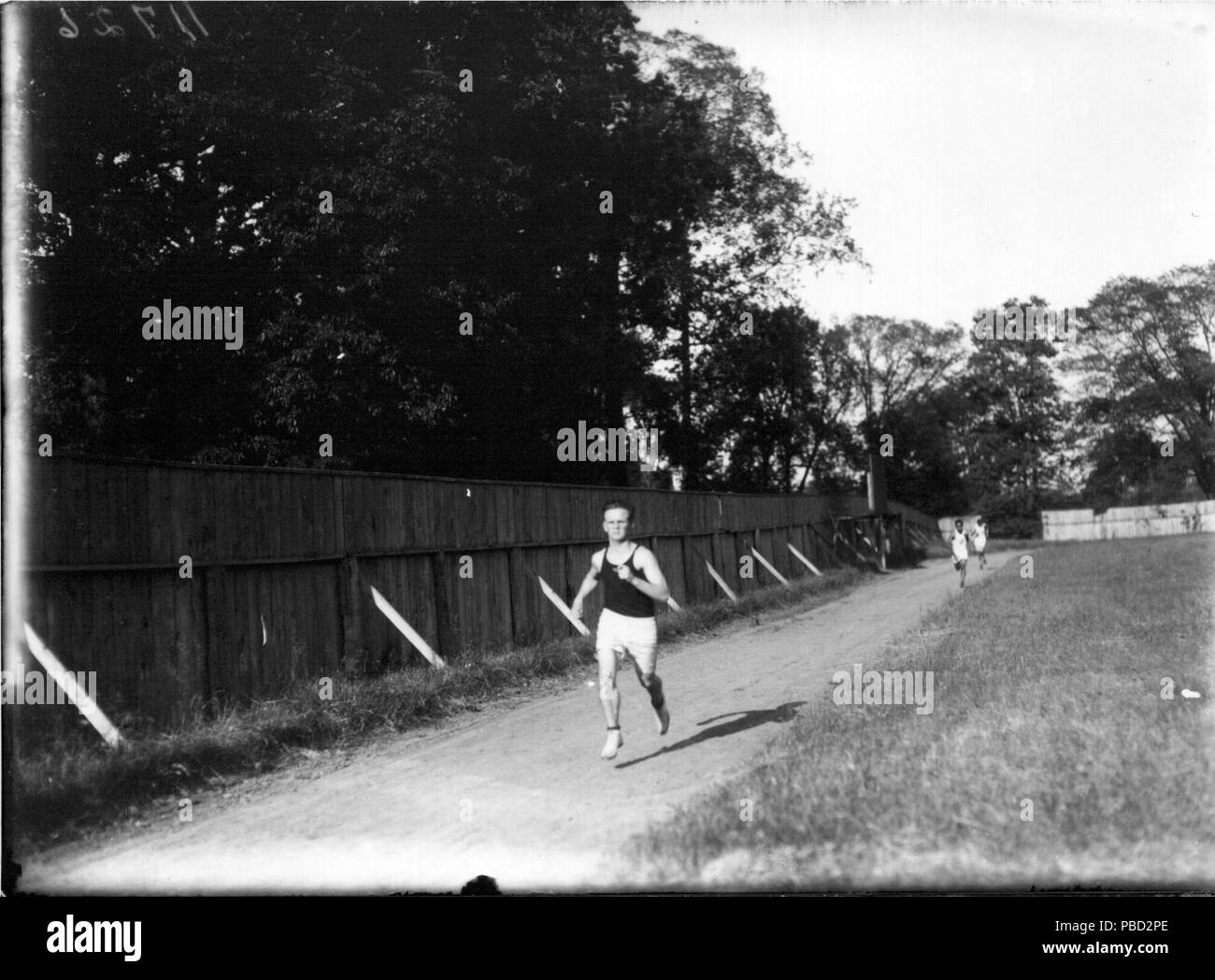 1278 coureurs sur piste à de voie de lycée 1912 (3191653538) Banque D'Images