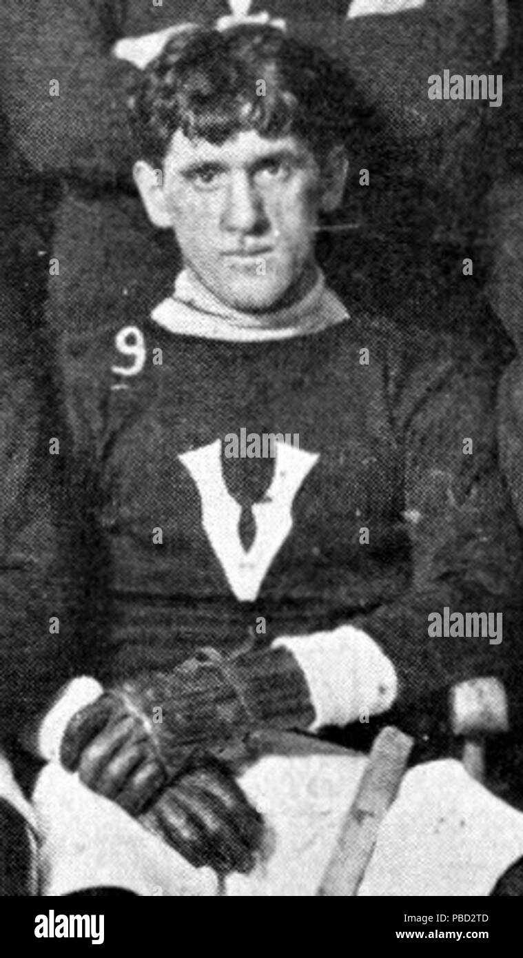 . Joueur de hockey sur glace de la Bowie Russell Victorias de Montréal vers 1905. vers 1905 1278 Russell Bowie, Victorias de Montréal Banque D'Images