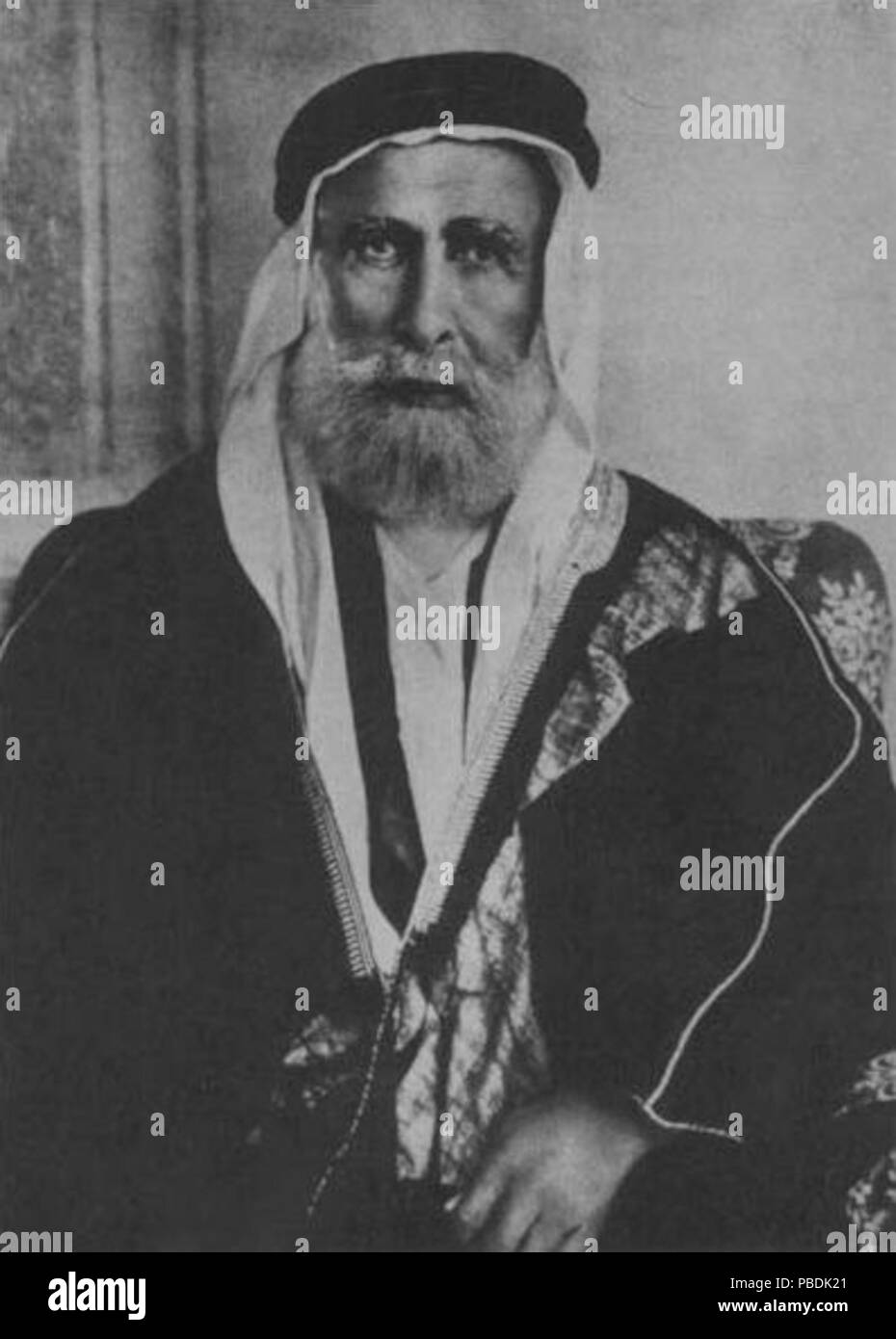 1312 Sharif Husayn Banque D'Images