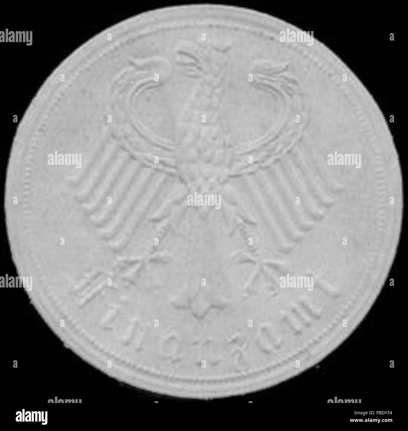 1355 Siegelmarke Finanzamt W0323482 Banque D'Images