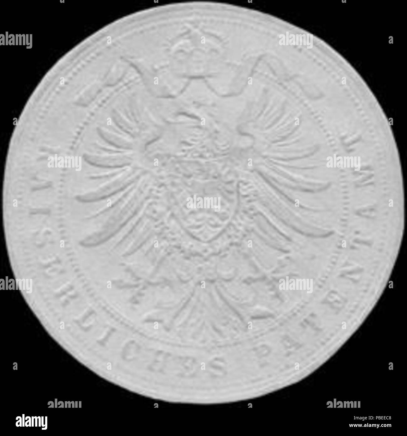1439 Siegelmarke Kaiserliches Patentamt W0313098 Banque D'Images