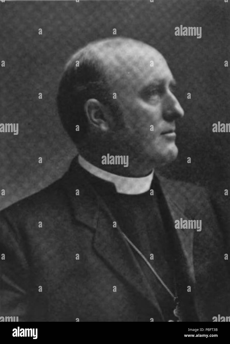 La RT 1697. Pasteur Samuel Edsall Banque D'Images