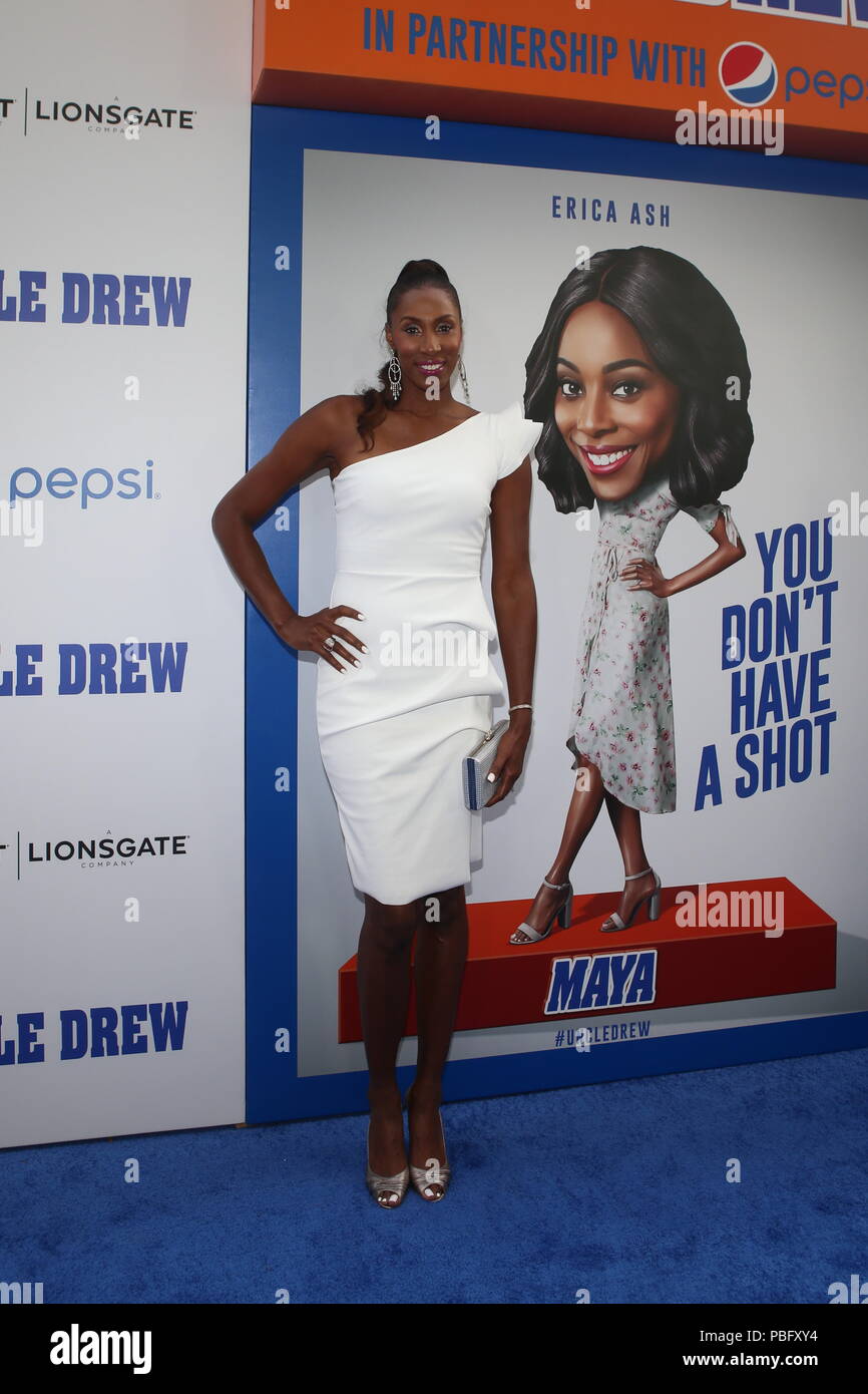 'Oncle appelle l' Première Mondiale - Arrivées Avec : Lisa Leslie Où : New York, New York, United States Quand : 26 Juin 2018 Crédit : Derrick Saleurs/WENN.com Banque D'Images