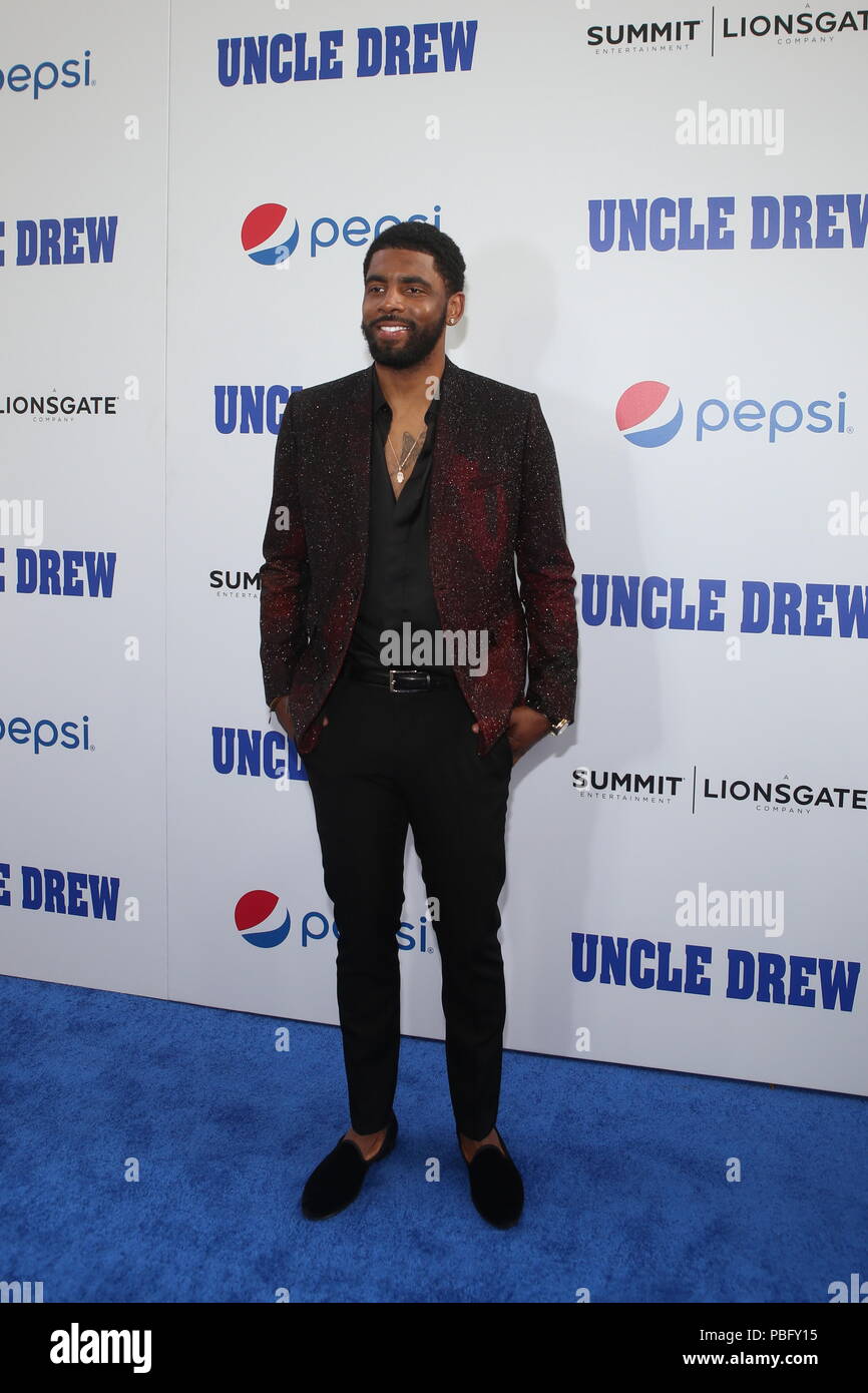 'Oncle appelle l' Première Mondiale - Avec des arrivées : Kyrie Irving Où : New York, New York, United States Quand : 26 Juin 2018 Crédit : Derrick Saleurs/WENN.com Banque D'Images