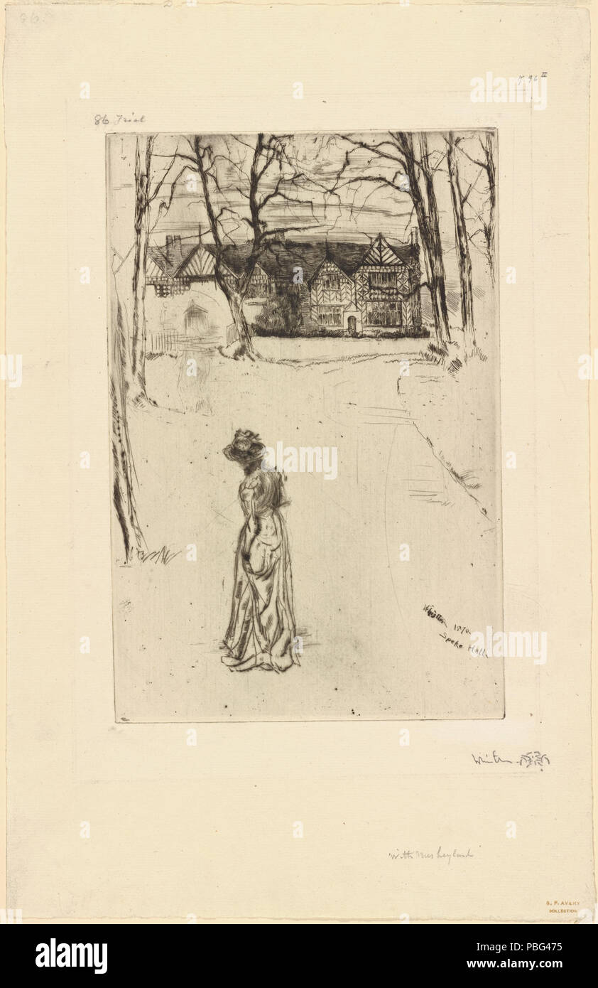 Speke Hall, n° 1559 1 (1) (NYPL Hadès-1095153-1605425) Banque D'Images