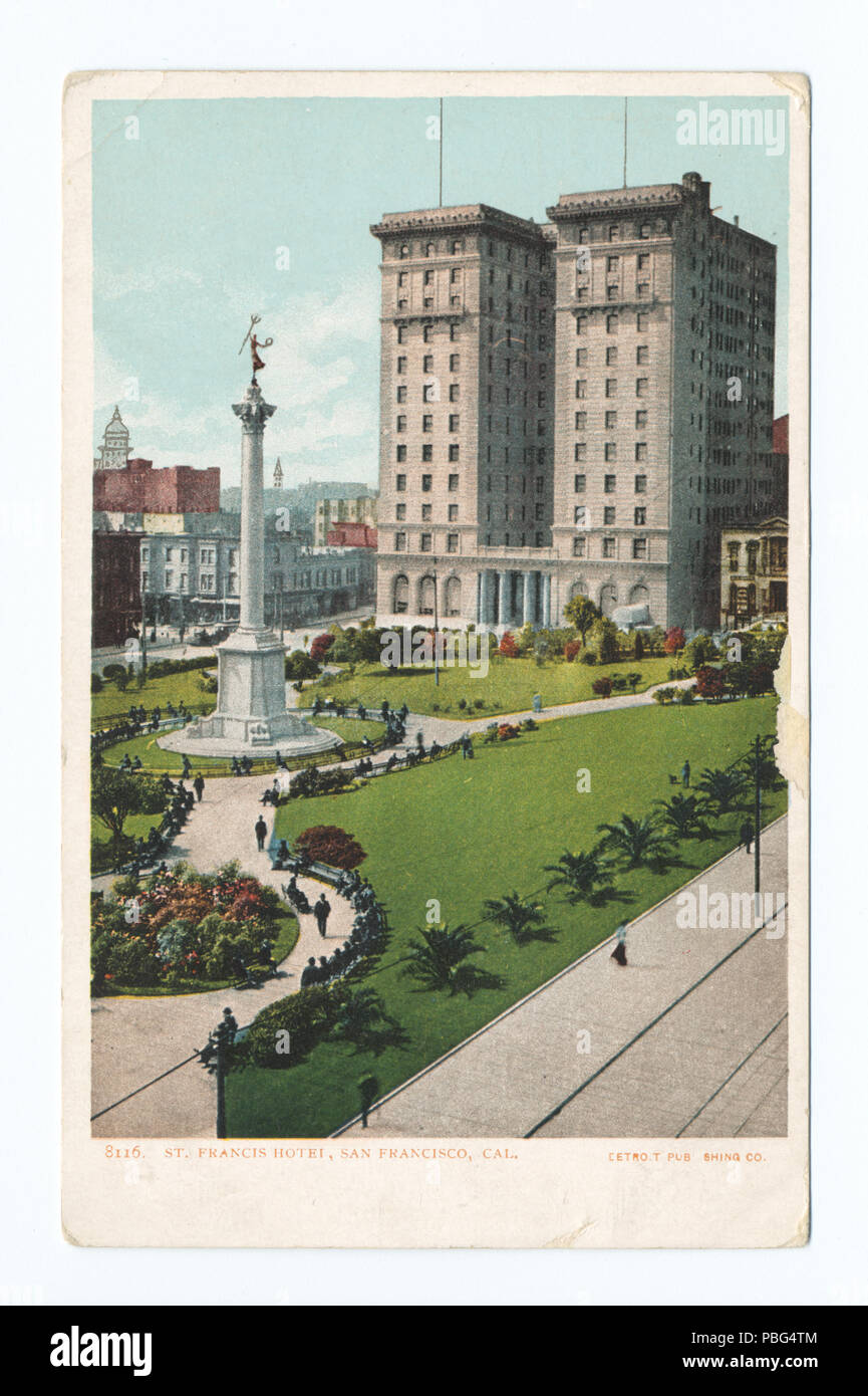 1563 Saint-François Hotel, San Francisco, Californie (NYPL b12647398-67564) Banque D'Images