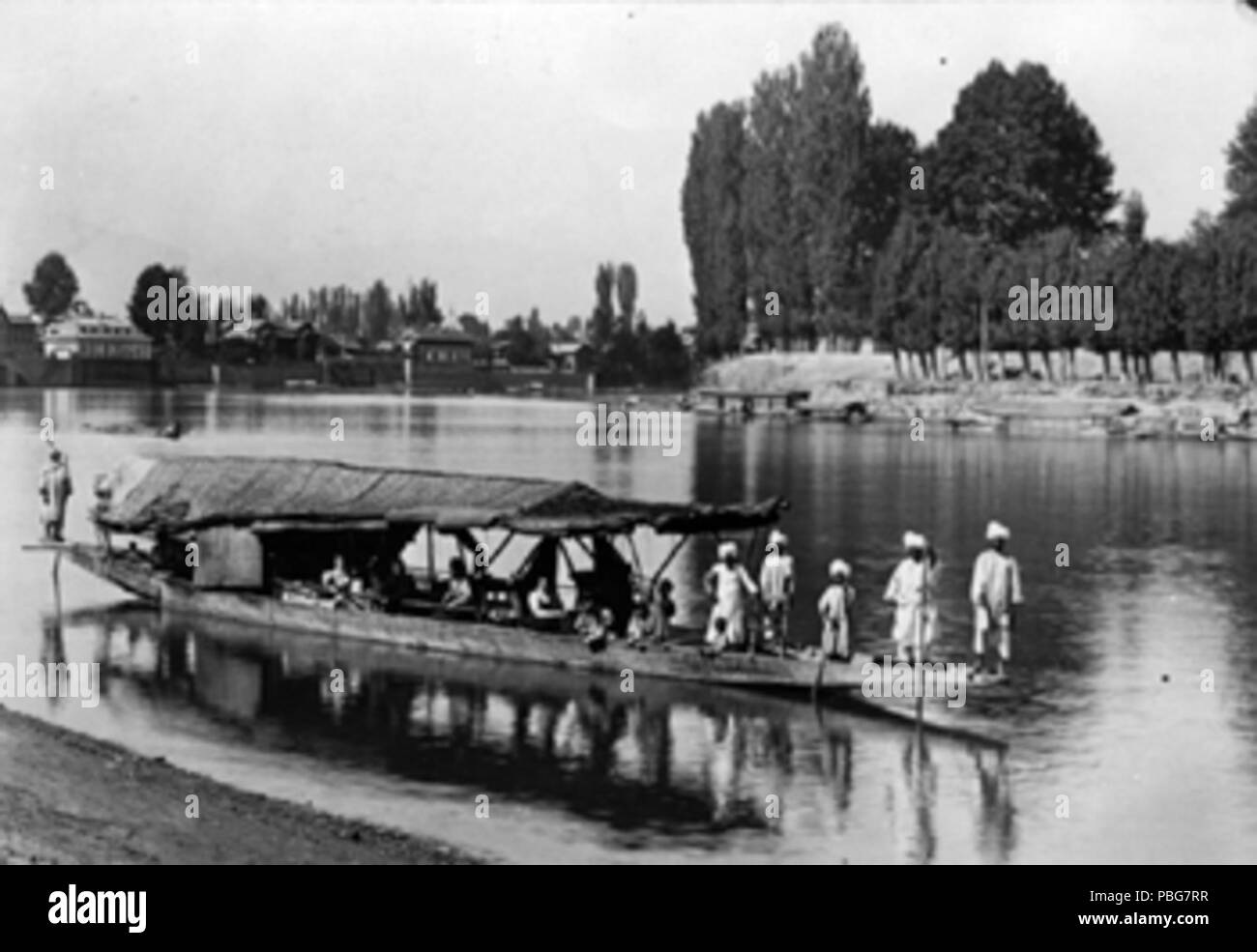 1589 Swami Vivekananda Cachemire Yacht 1898 Banque D'Images