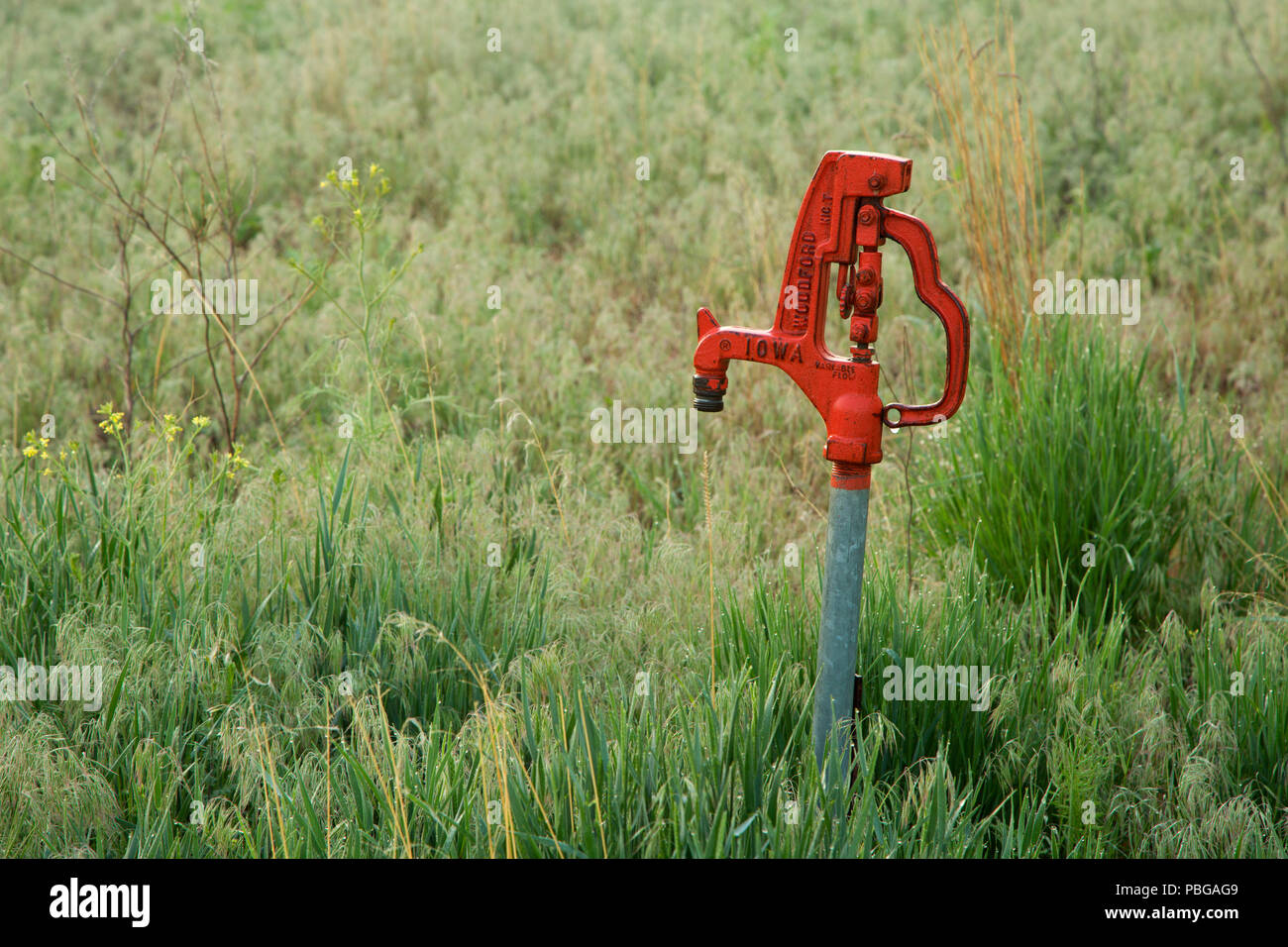 Robinet d'eau, Minidoka National Historic Site, New York Photo Stock - Alamy