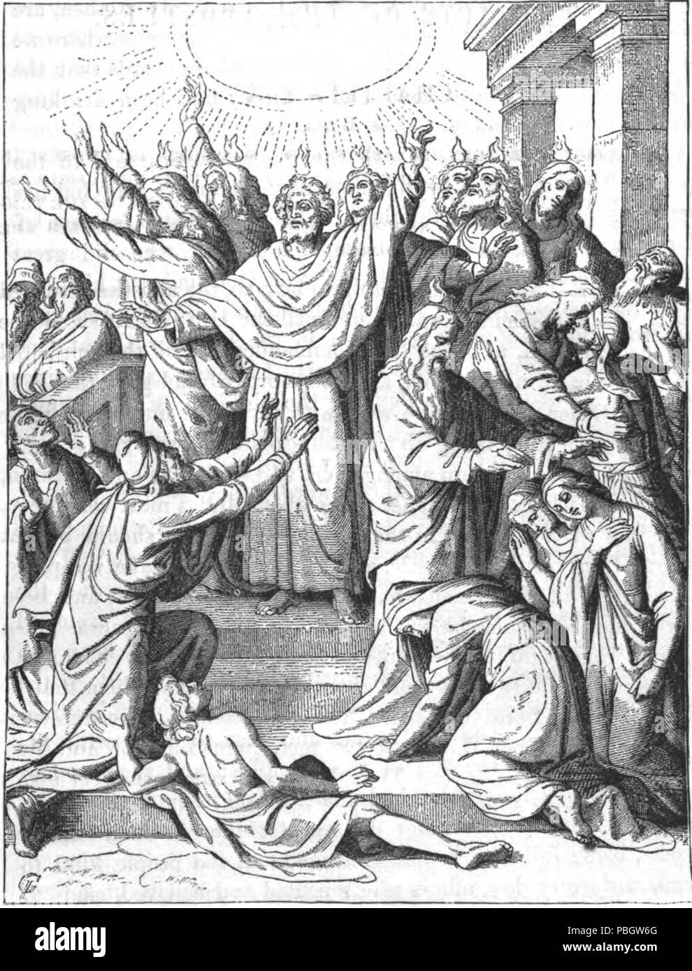 Descente du saint esprit Banque de photographies et d’images à haute