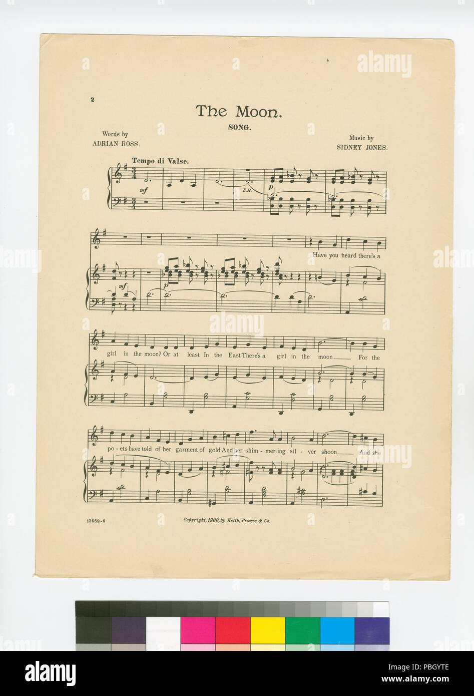 1657 La lune (NYPL)-609169-1941853 Hades Banque D'Images