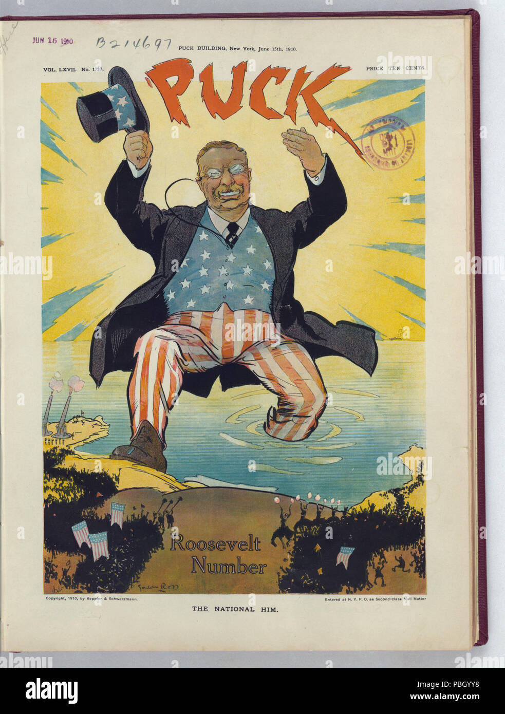 1659 Le national lui - Roosevelt Nombre RCAC2011647596 Banque D'Images