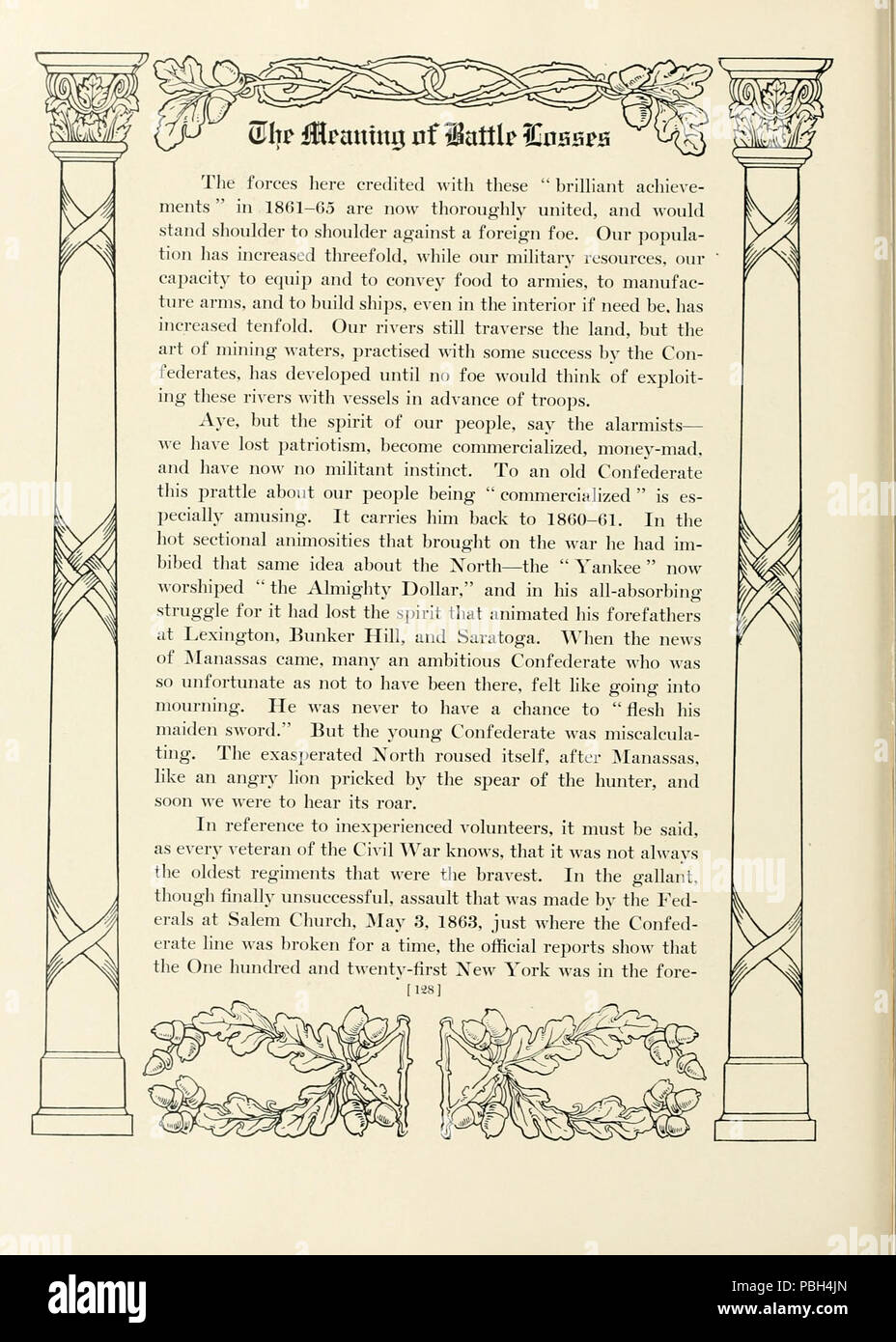 1682 L'histoire photographique de la guerre civile, Volume 10, page 132 Banque D'Images