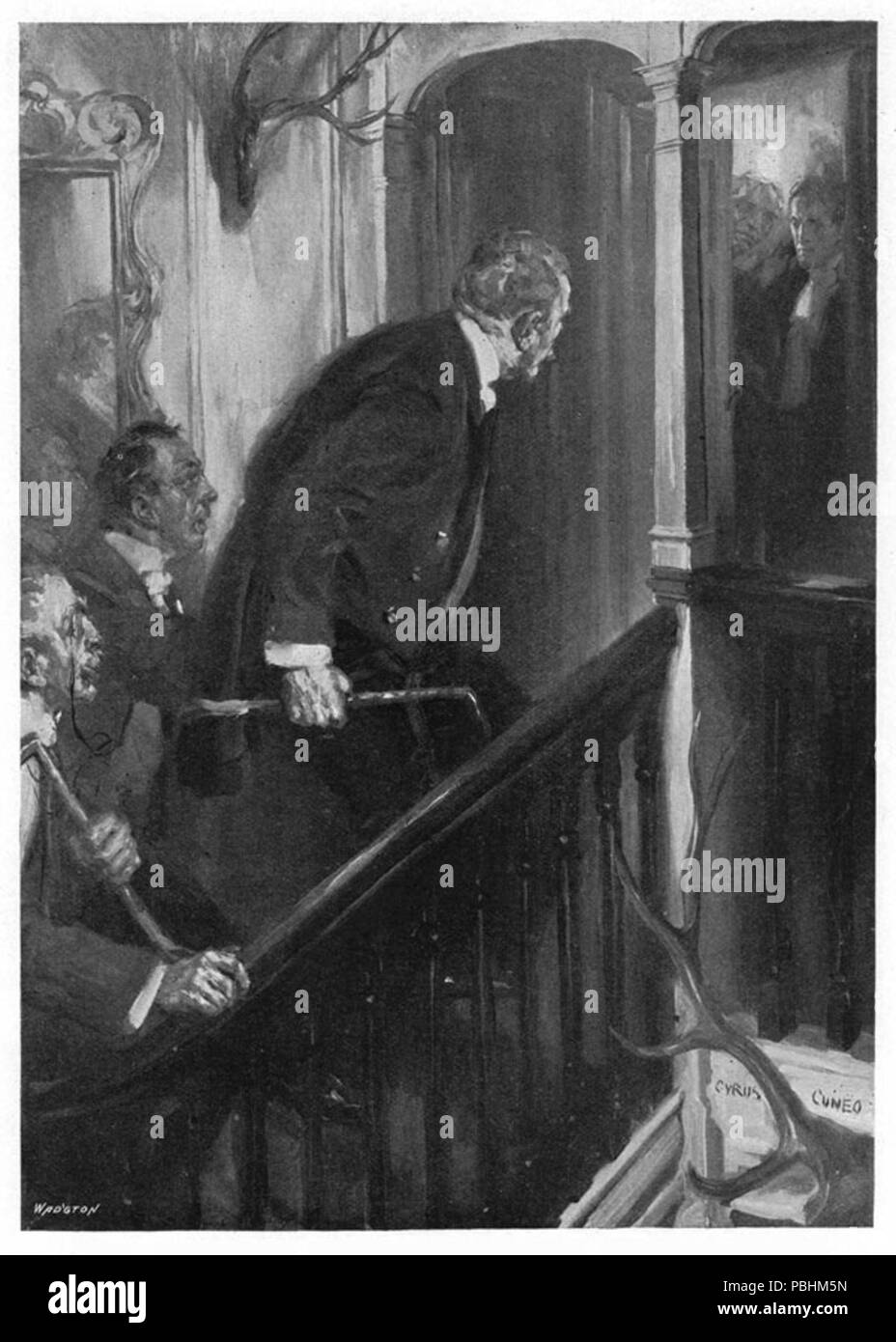 1703 Le butin de sacrilège 01 Banque D'Images