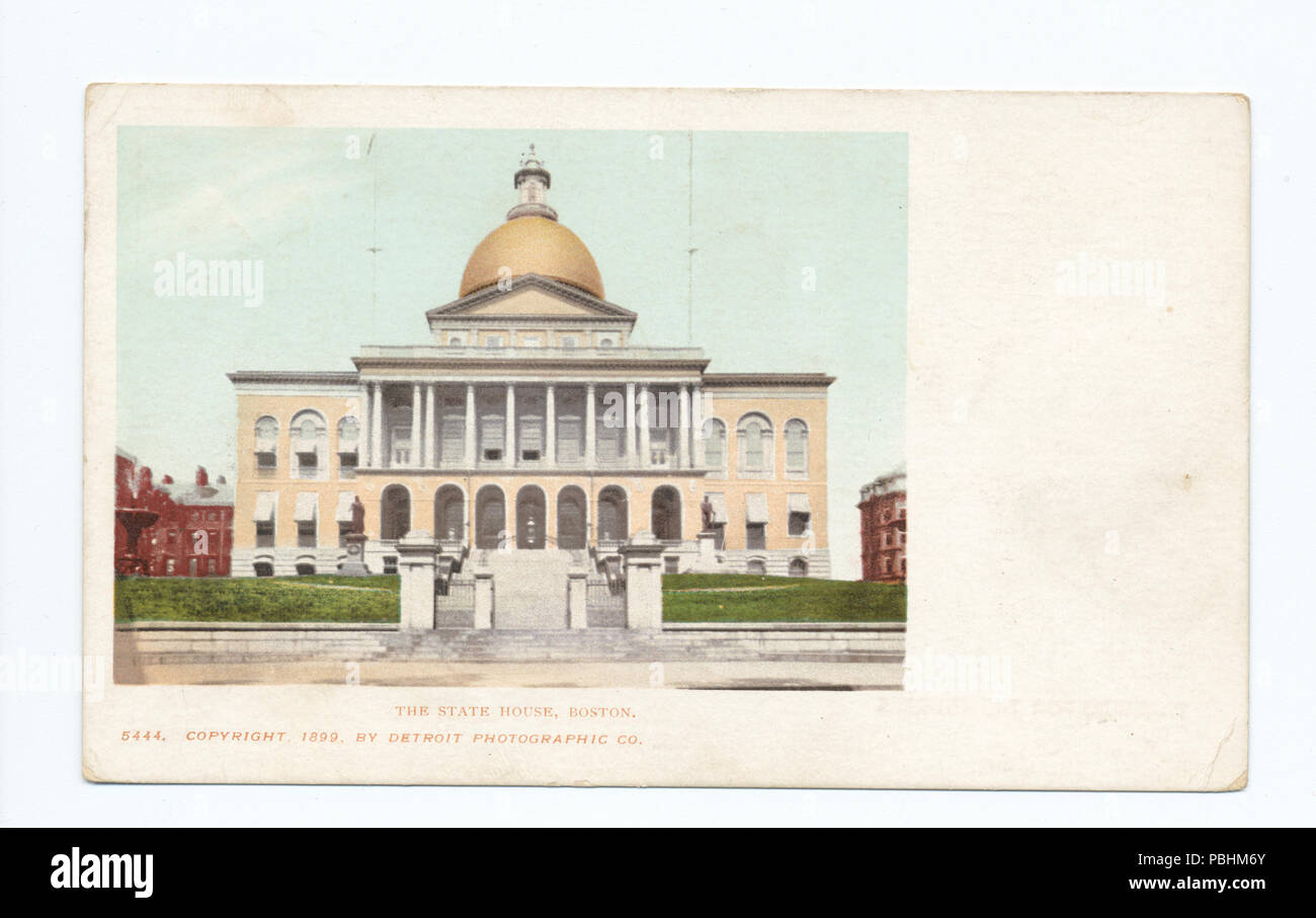 1703 L'État House, Boston, Mass (NYPL b12647398-62129) Banque D'Images