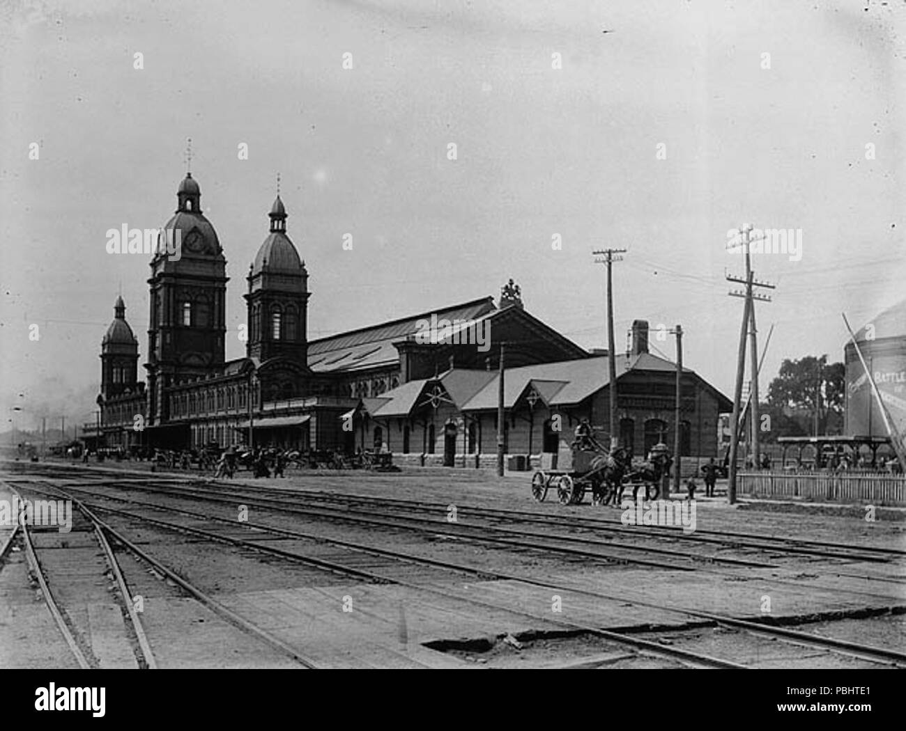 1758 Toronto Union Station c1885 Banque D'Images