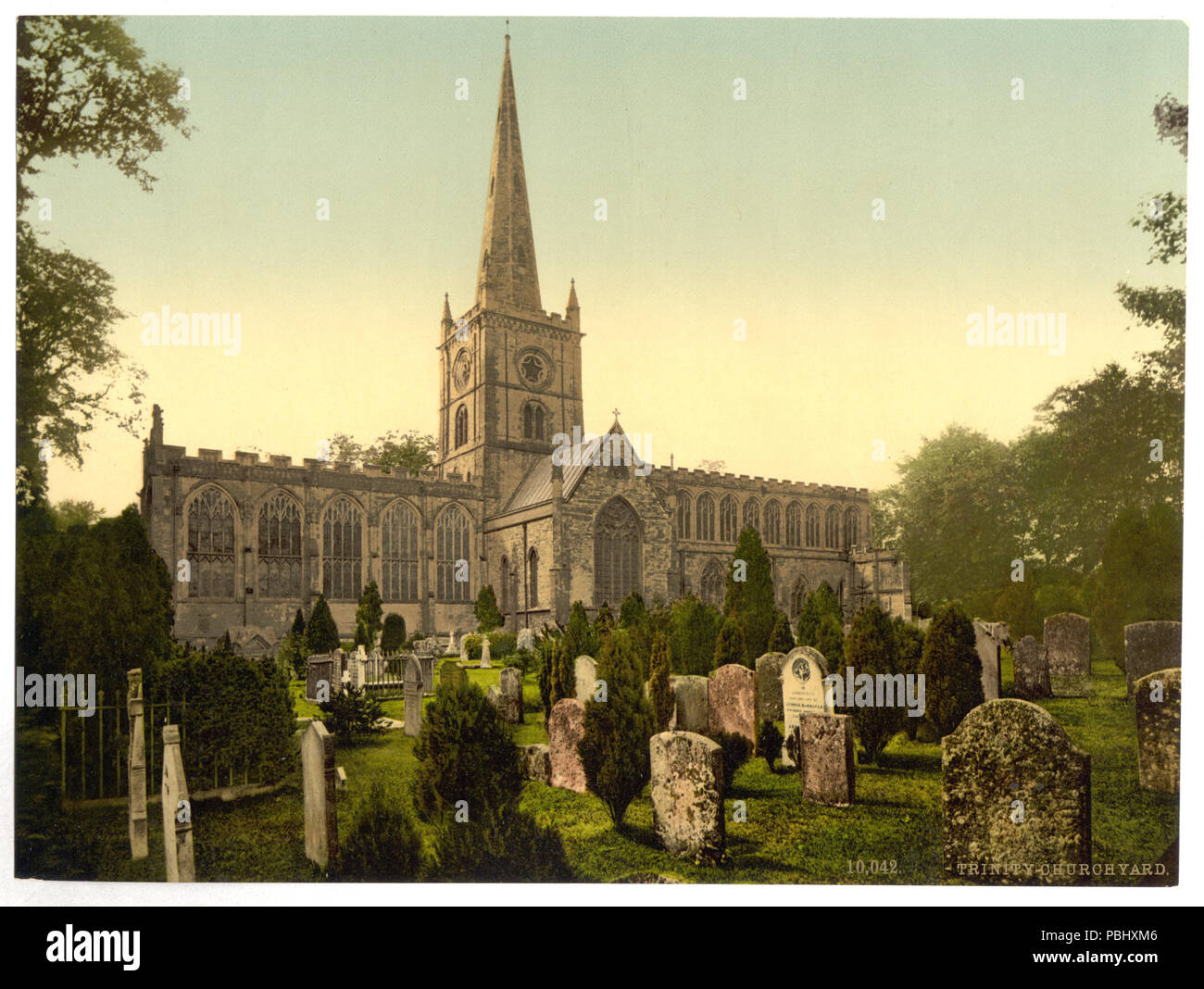 1774 Trinity Church yard, Stratford-on-Avon, en Angleterre-RCAC2002708131 Banque D'Images