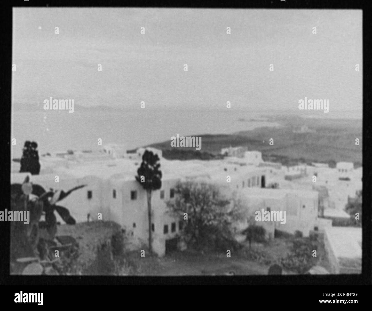 1777 Tunis - vue de Golita et baie de Tunis RCAC2004707555 Banque D'Images