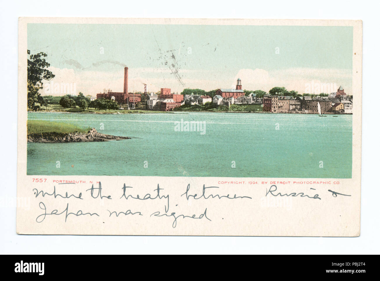 1805 Vue (Waterfront), Portsmouth, N. H (NYPL b12647398-66777) Banque D'Images