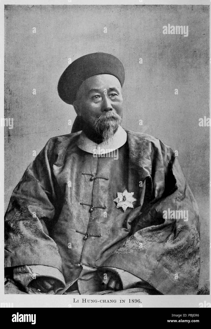 918 Li Hung-Chang en 1896 Banque D'Images