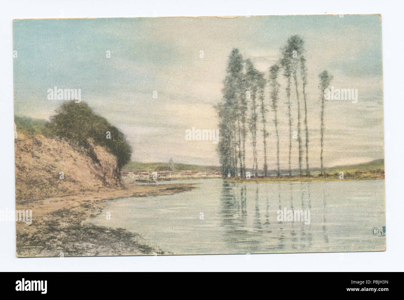 743 Harpe du vent (vue sur Seine), Homer D. Martin NA (NYPL b12647398-70560) Banque D'Images 743 Harpe du vent (vue sur Seine), Homer D. Martin NA (NYPL b12647398-70560) Banque D'Images