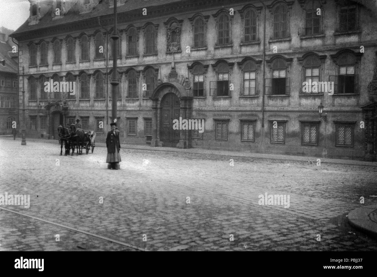 1829 Waldstein-palota. Fortepan 18177 Banque D'Images