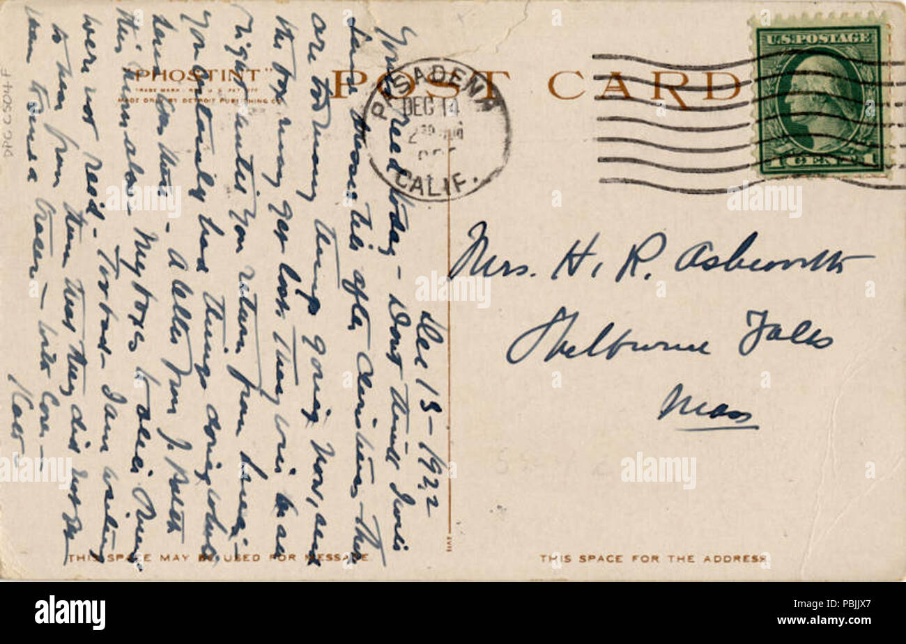 1837 Wattles' Gardens, Hollywood (NPAR) 22097 Banque D'Images