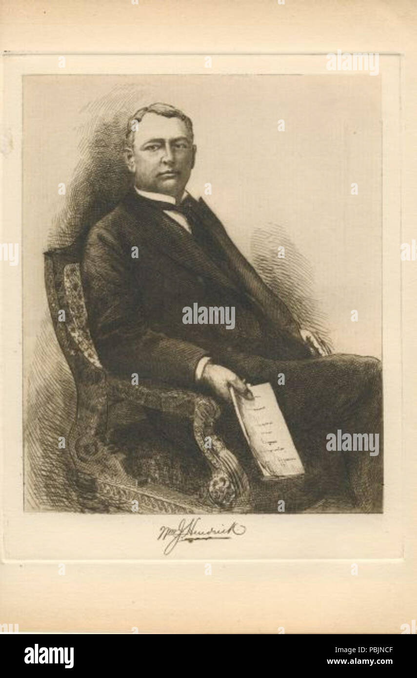 1857 William J. Hendrick Banque D'Images