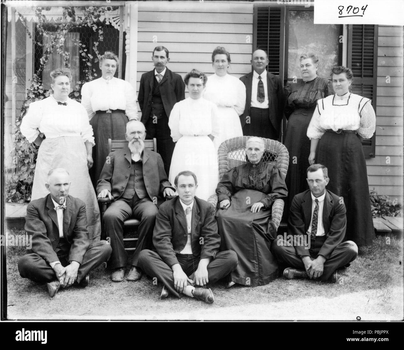 1868 portrait de famille Woodruff 1908 (3191797283) Banque D'Images