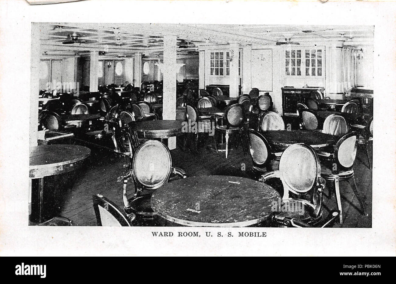 1832 Ward Prix, U.S.S. Mobile Banque D'Images