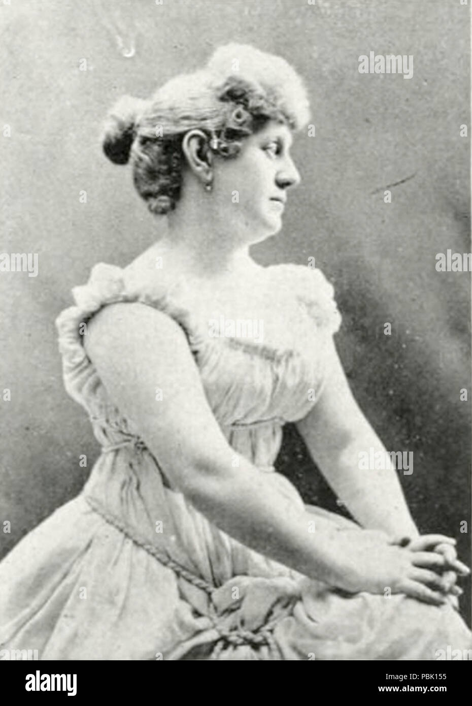 Lily 922 Irene Jackson ca. 1893 Banque D'Images