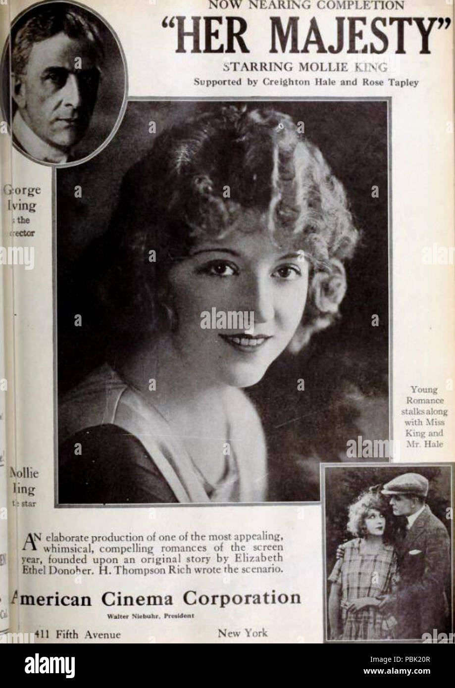 755 Sa Majesté (1922) - 1 Banque D'Images