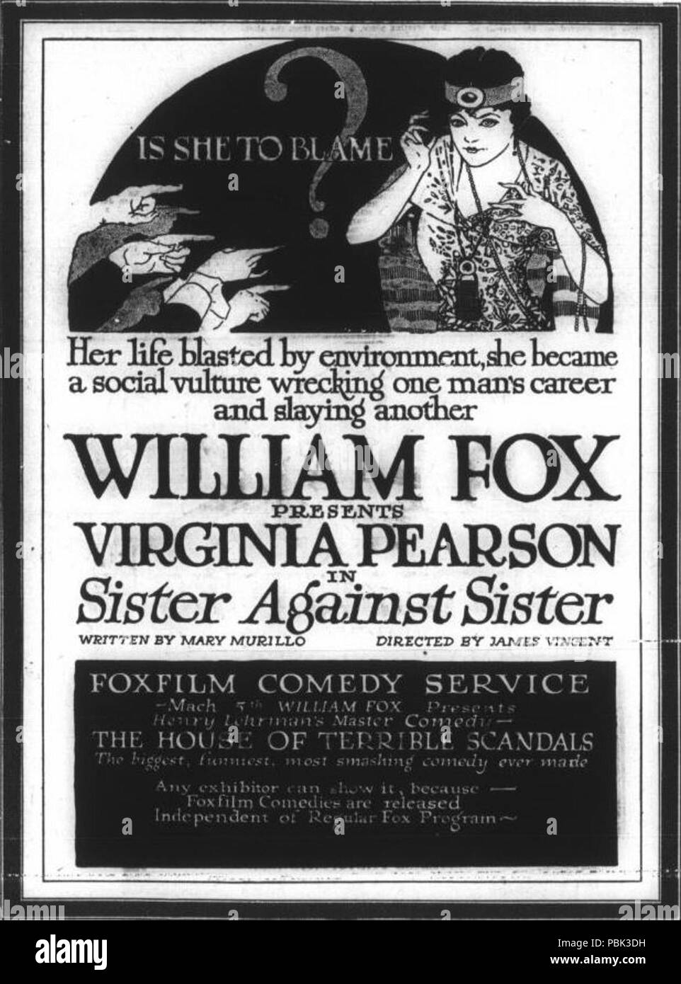 1541 Soeur contre soeur (1917) - 1 Banque D'Images