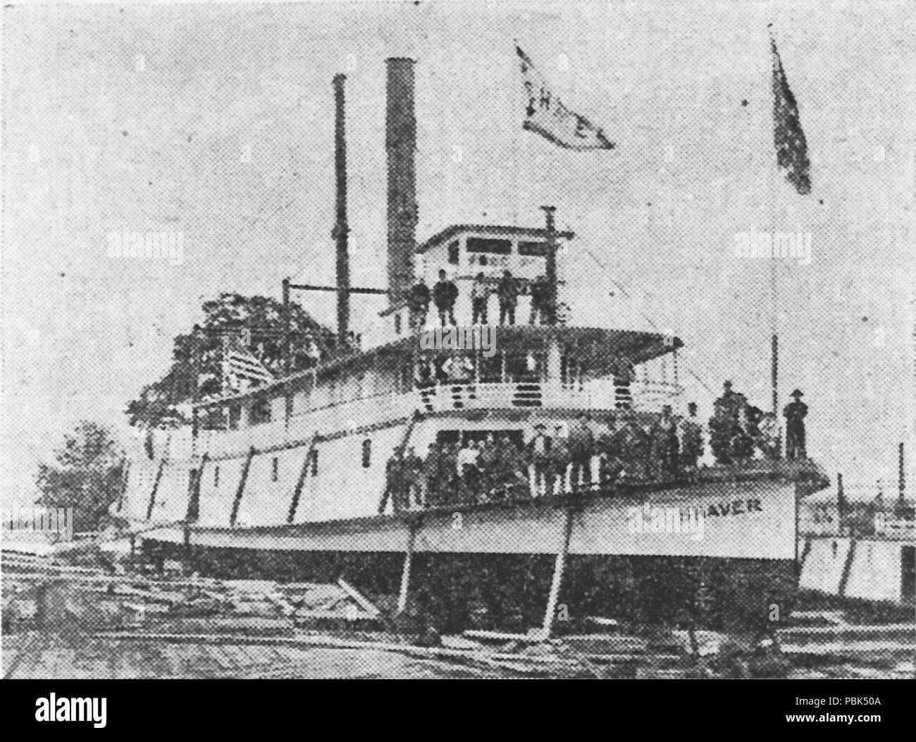 1312 Shaver (roue) prêt à lancer 1908 Banque D'Images