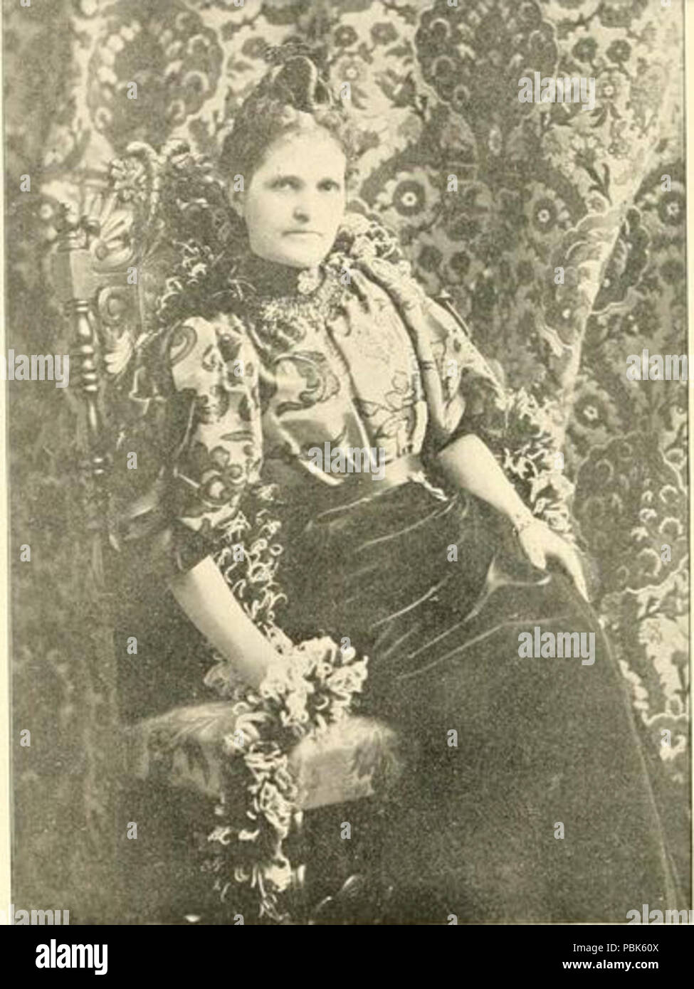 1067 Mme William J. White Banque D'Images