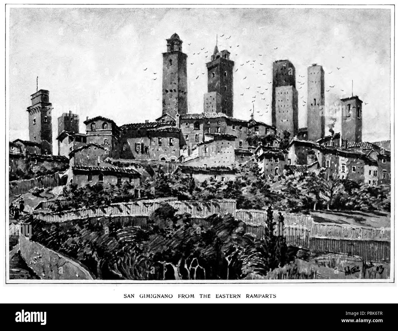 1149 P131, Harper's Magazine 1904--La ville de belles tours Banque D'Images