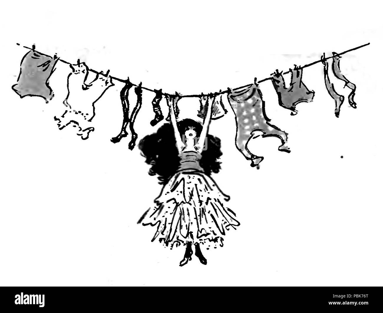 1149 P156-haut, siècle 1915 Magazine--l'aventure de la ligne de vêtements Banque D'Images