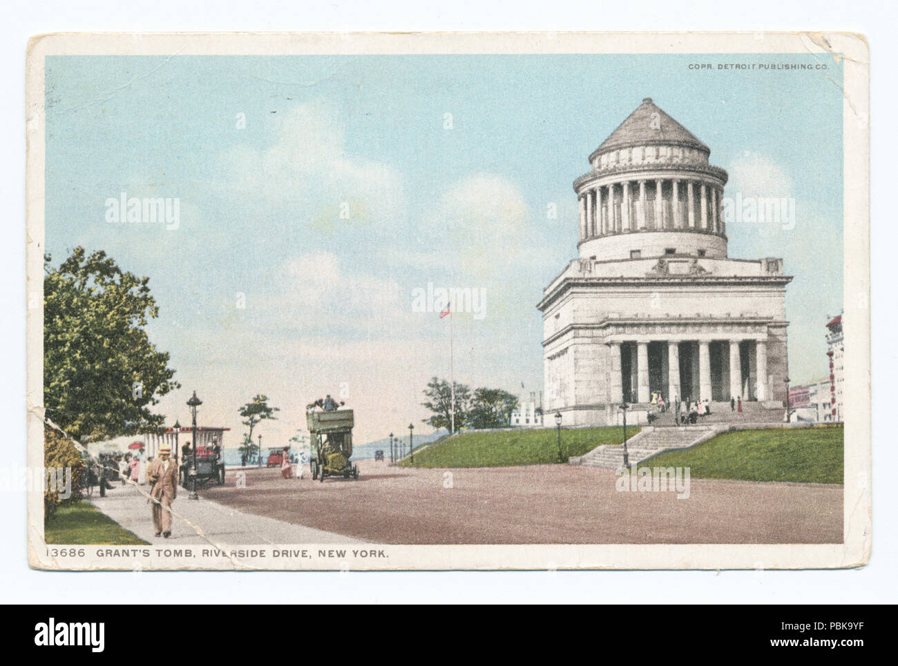 726 Grant's Tomb, Riverside Drive, New York, N.Y (NYPL b12647398-75708) Banque D'Images