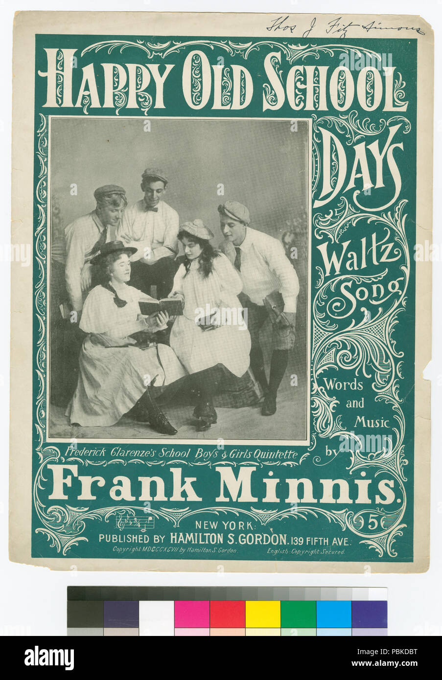 742 Happy old school days (NYPL)-464464-1165519 Hades Banque D'Images