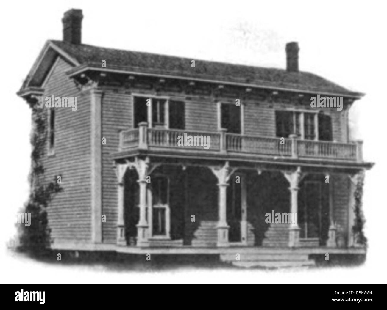 En 797, rue de Lockerbie - Dans Greenfield Banque D'Images