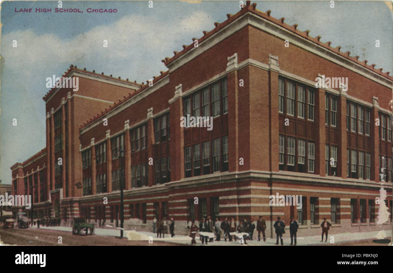 885 Lane High School, Chicago (NPAR) 415858 Banque D'Images