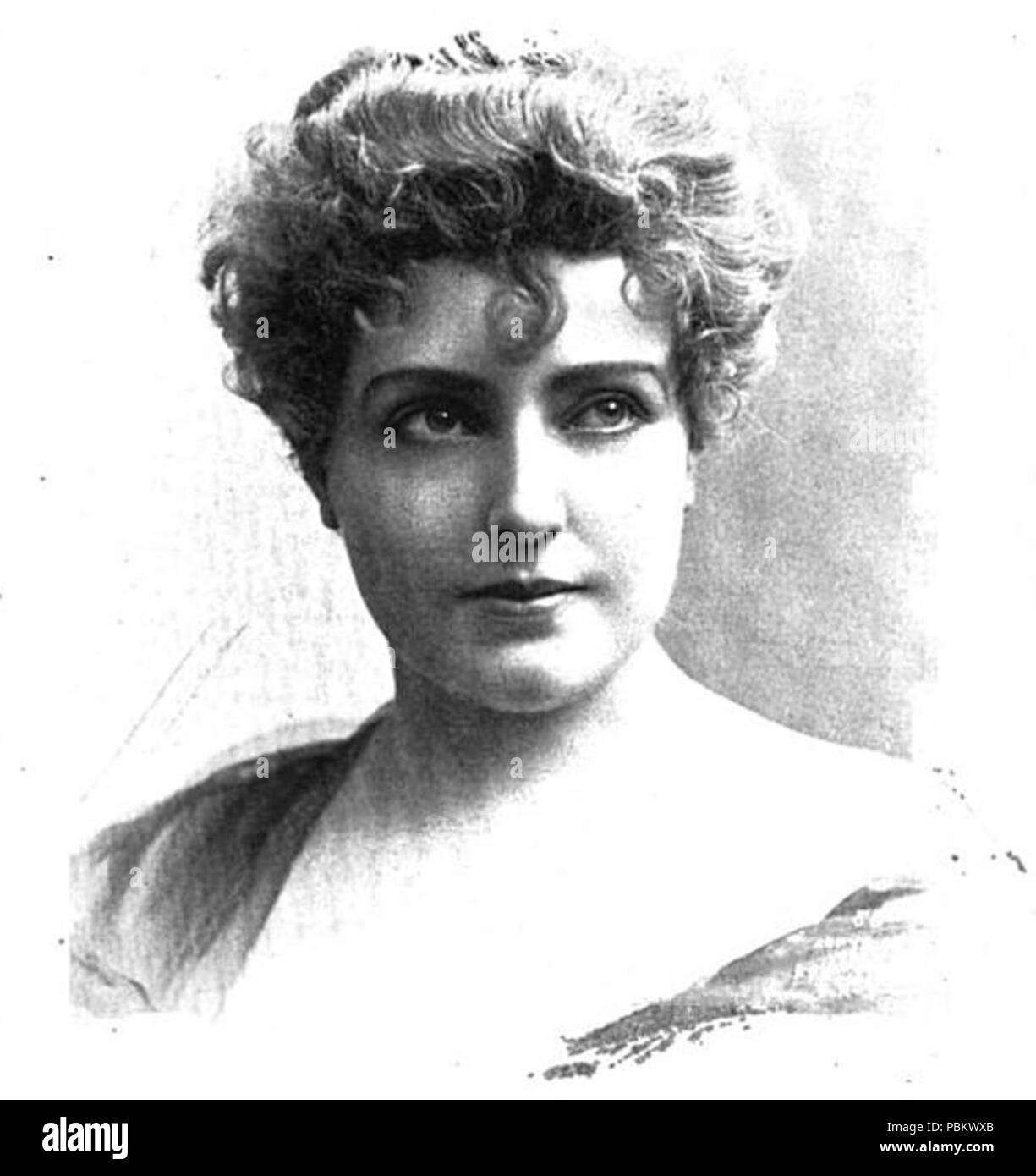 922 Lillian Russell, 1897 Banque D'Images