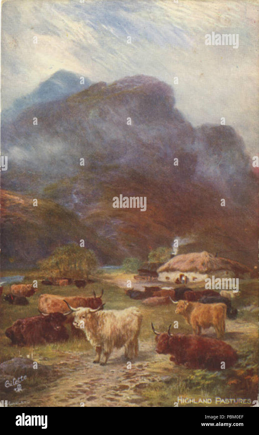 759 pâturages des hauts plateaux. (9441) 417971 (NPAR) Banque D'Images