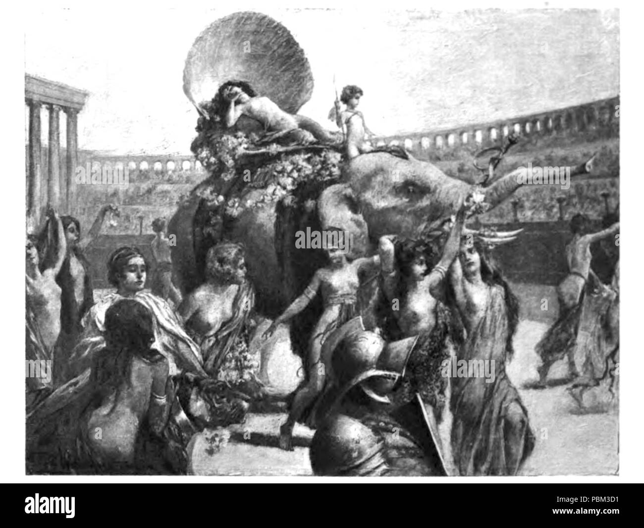 779 Hypatie par Charles Kingsley - Lee Woodward Zeigler - chapitre 22 Banque D'Images