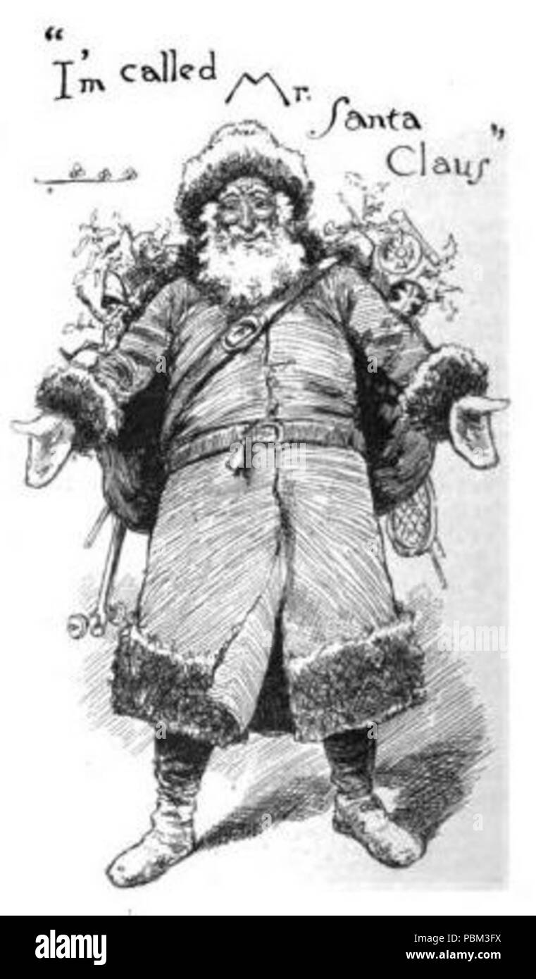 Je suis le père Noël 779 Banque D'Images